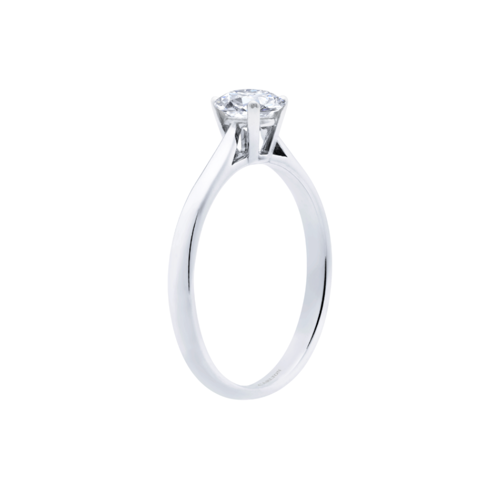 Solitário Carlton Jewellery Ouro 18k com Diamantes