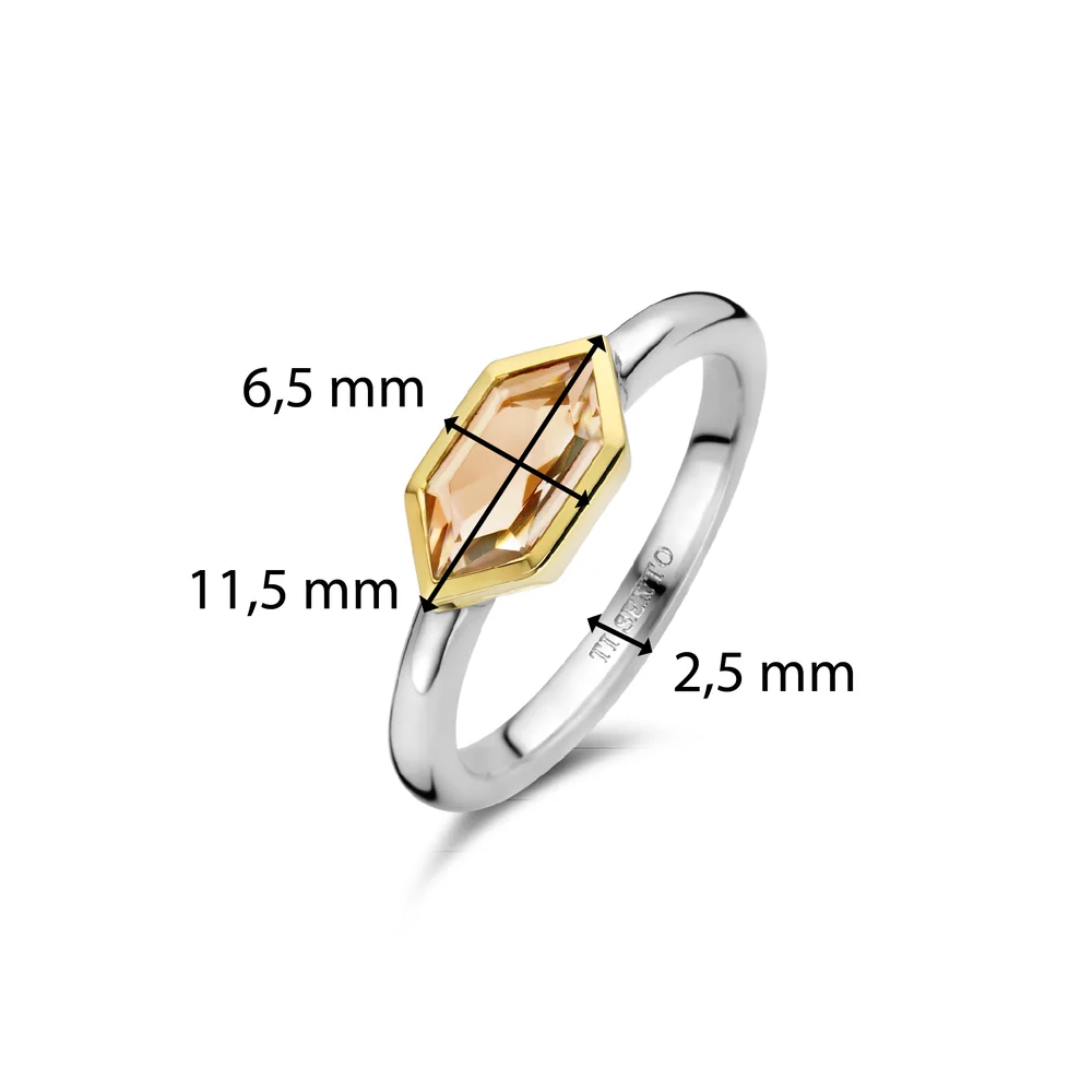 ANEL TI SENTO PRATA 925% C/ ZIRCONIA 12312NU/56