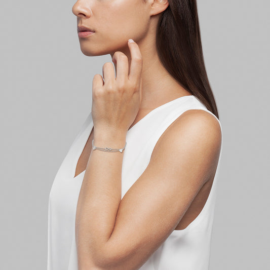 PULSEIRA UNIKE CLASSY & CHIC EM PRATA 925%