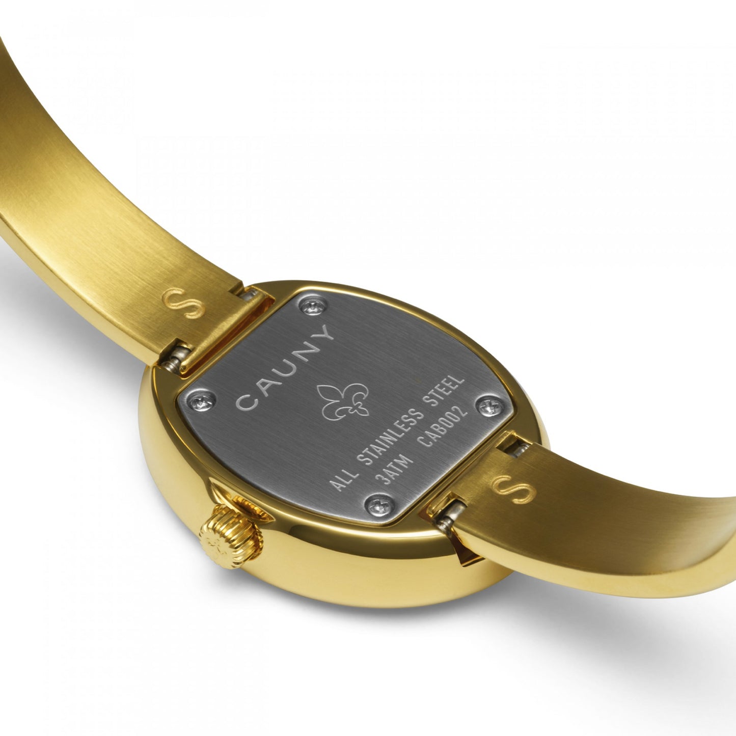 RELÓGIO CAUNY AMBER 24X32MM MST BRANCO