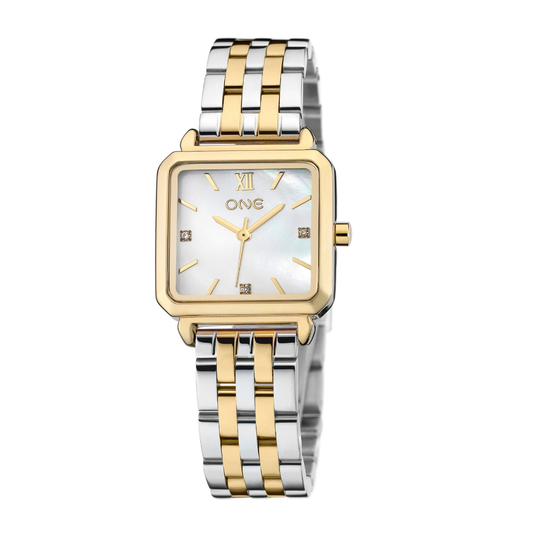 RELÓGIO ONE SENHORA RÊVERIE BICOLOR