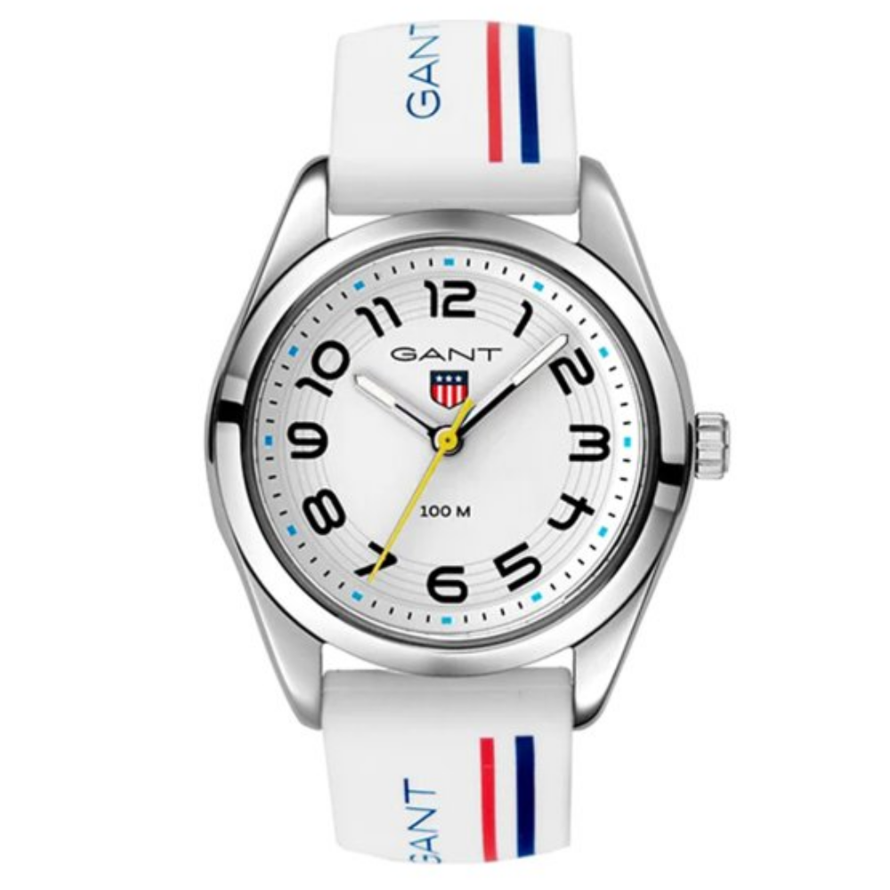 RELÓGIO GANT TEENS GRADUATE BRANCO COM RISCAS
