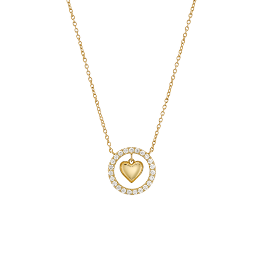 COLAR UNIKE CHRISTMAS 2023 EM PRATA 925% COM ZIRCÓNIAS "UK.CL.1204.0274"