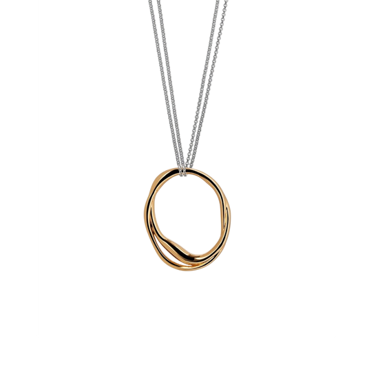 COLAR VIDAL & VIDAL EM BRONZE COM BANHO DE OURO 18K