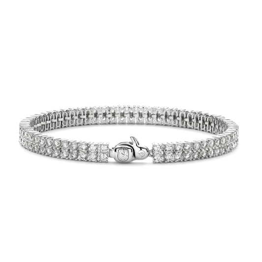 PULSEIRA TI SENTO EM PRATA 925% COM ZIRCÓNIAS