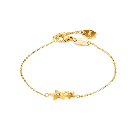 PULSEIRA ONE SENHORA FLEUR GOLD