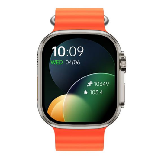 SMARTWATCH RADIANT HOLLYWOOD SILICONE LARANJA