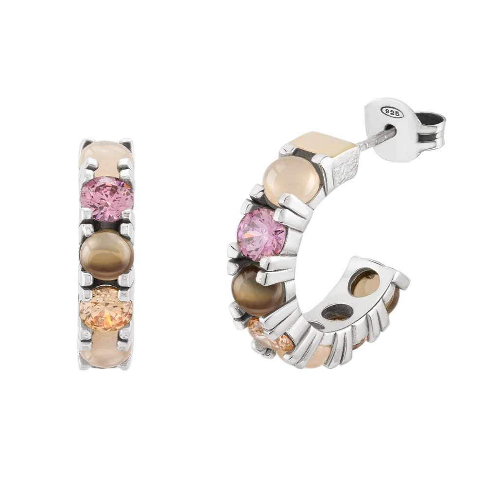 ARGOLAS TASHI ANA D'CASTRO EM PRATA 925 E OURO 375