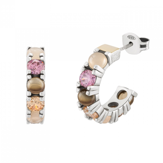 ARGOLAS TASHI ANA D'CASTRO EM PRATA 925 E OURO 375