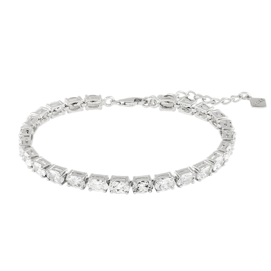PULSEIRA UNIKE RIVIERA EM PRATA 925% COM ZIRCÓNIAS "UK.PU.1202.0015"
