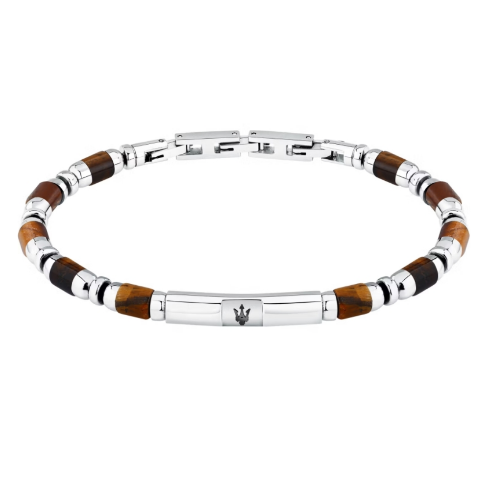 PULSEIRA MASERATI "ICONIC" EM AÇO "JM334AVD47"