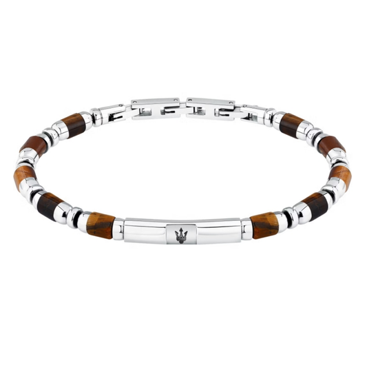PULSEIRA MASERATI "ICONIC" EM AÇO "JM334AVD47"