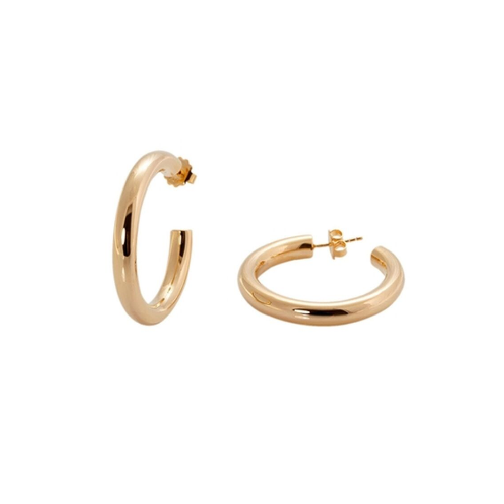 BRINCOS VIDAL & VIDAL EM BRONZE BANHADO A OURO 18kt