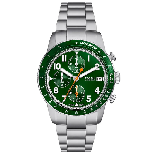 RELÓGIO FOSSIL HOMEM MOSTRADOR VERDE "FS6048"
