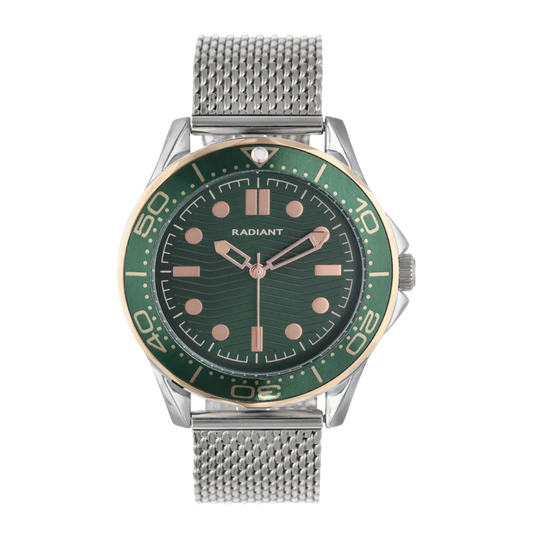 RELÓGIO HOMEM RADIANT  CHRIS VERDE/ROSE GOLD