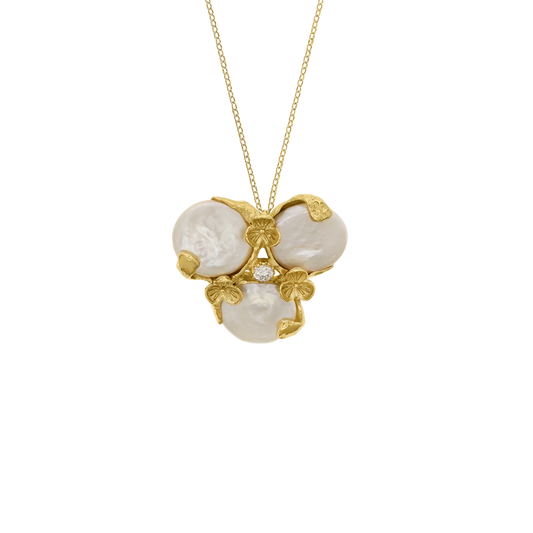 FIO EUGÉNIO CAMPOS EM PRATA 925% COM PÉROLAS DE ÁGUA DOCE