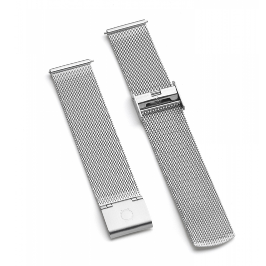 BRACELETE SMARTWATCH ONE MALHA MILANESA PRATEADA