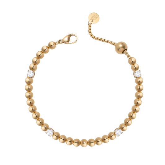 PULSEIRA LIU JO EM AÇO DOURADO