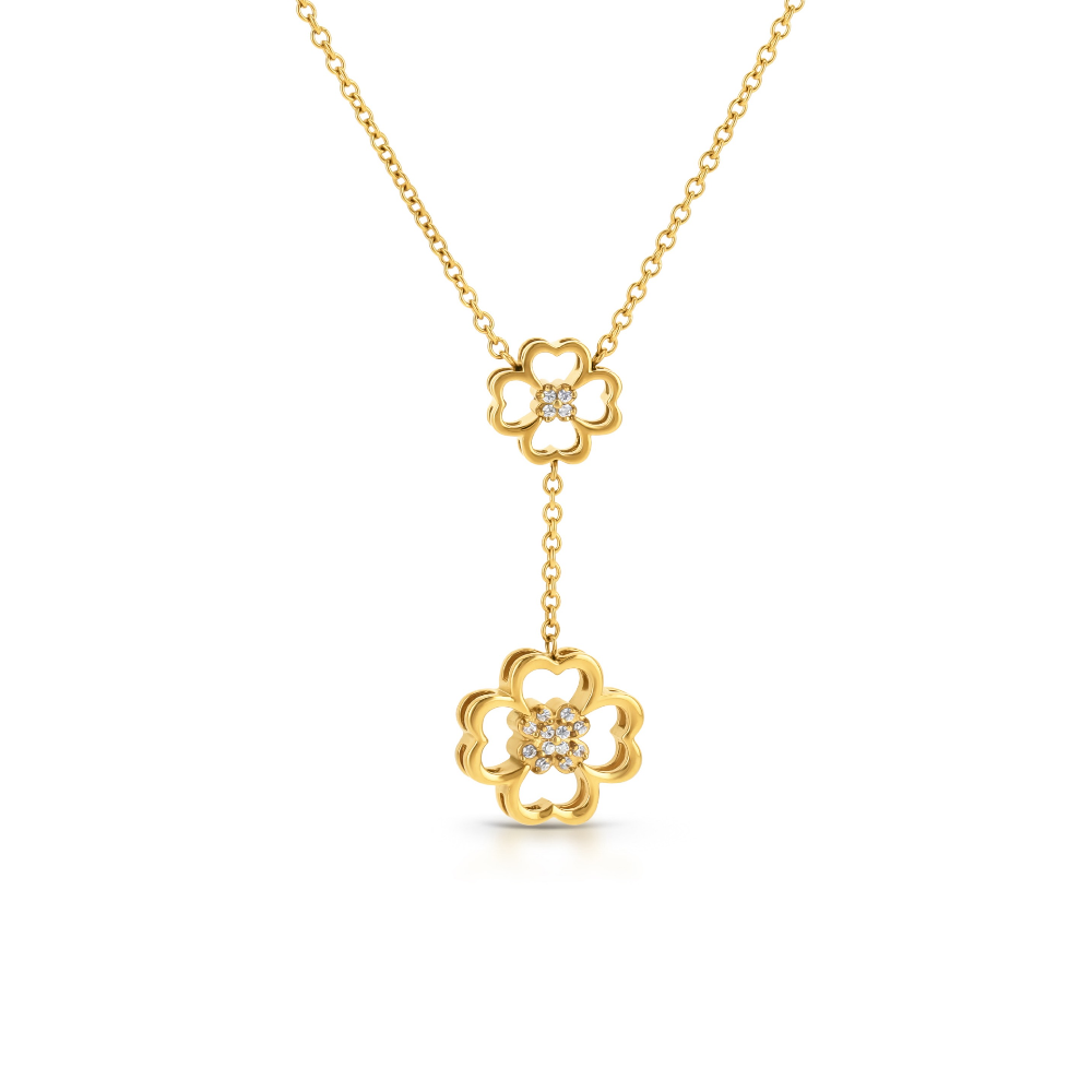 COLAR ONE SENHORA BLISS CRYSTAL GOLD