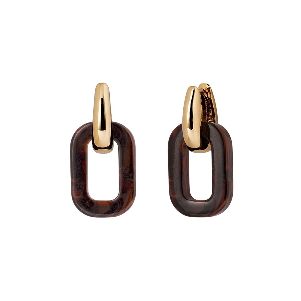 BRINCO VIDAL & VIDAL EM BRONZE COM BANHO DE OURO 18K