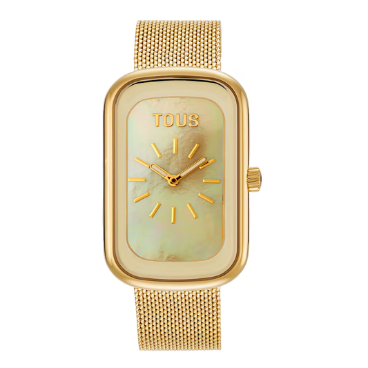 RELÓGIO TOUS T-BAND CLUB DOURADO