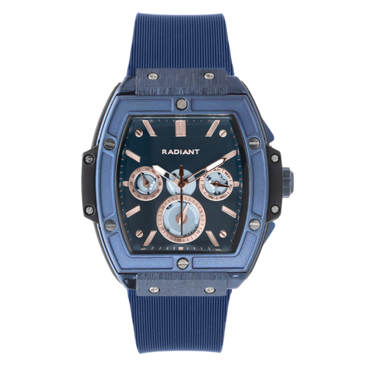 RELOGIO RADIANT HOMEM RYAN AZUL/SILICONE