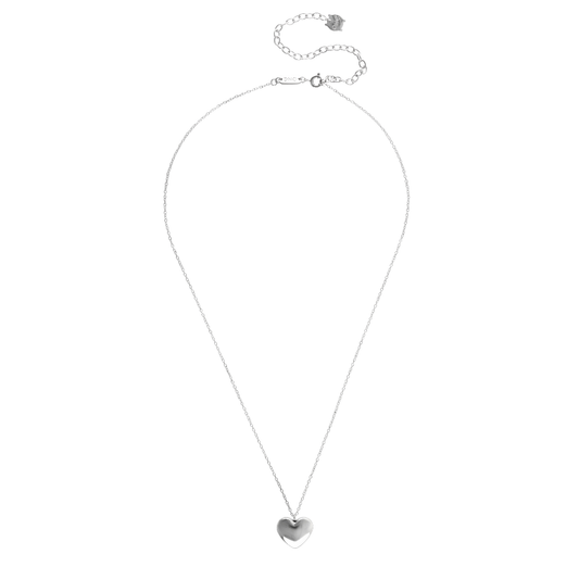 COLAR ONE SENHORA NECHMESS HEART BOG SILVER OJNN29S