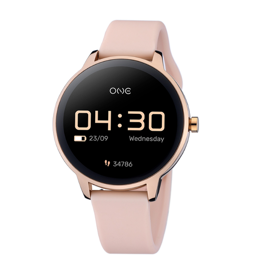 SMARTWATCH ONE QUEENCALL ROSE GOLD SILICONE