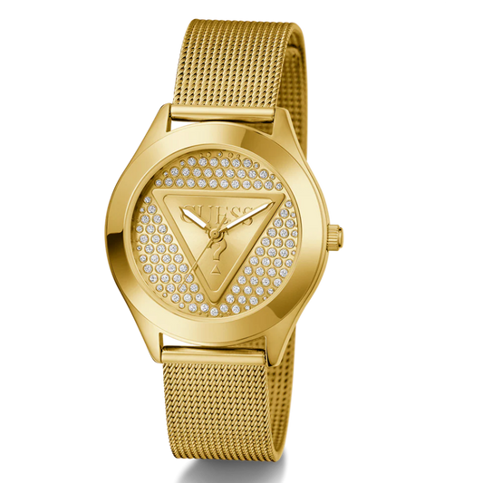 RELÓGIO GUESS " ANNETTE" DOURADO