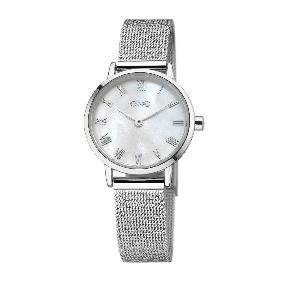 RELOGIO ONE AURA SILVER