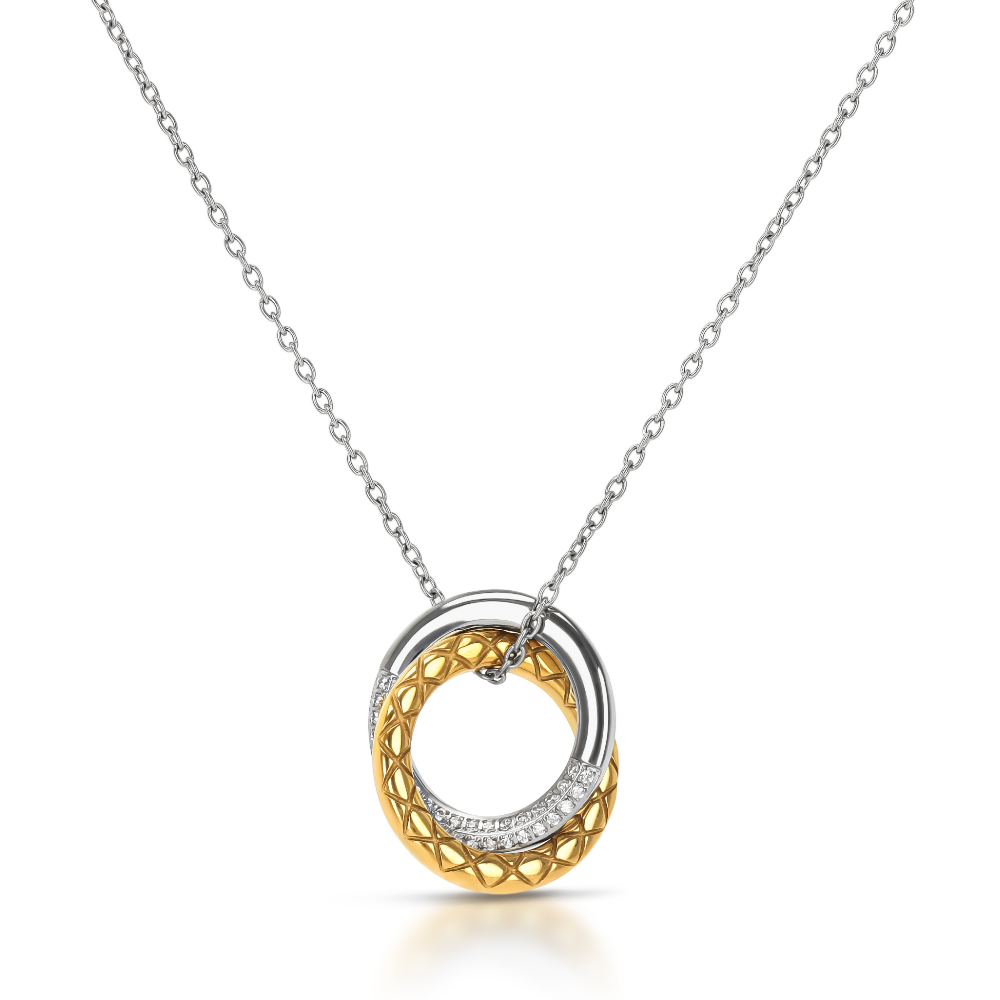 COLAR ONE SENHORA DELIGHTFUL CIRCLE BICOLOR