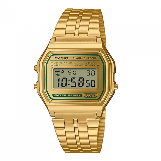 RELÓGIO CASIO DOURADO "A158WEGV-9AEF"