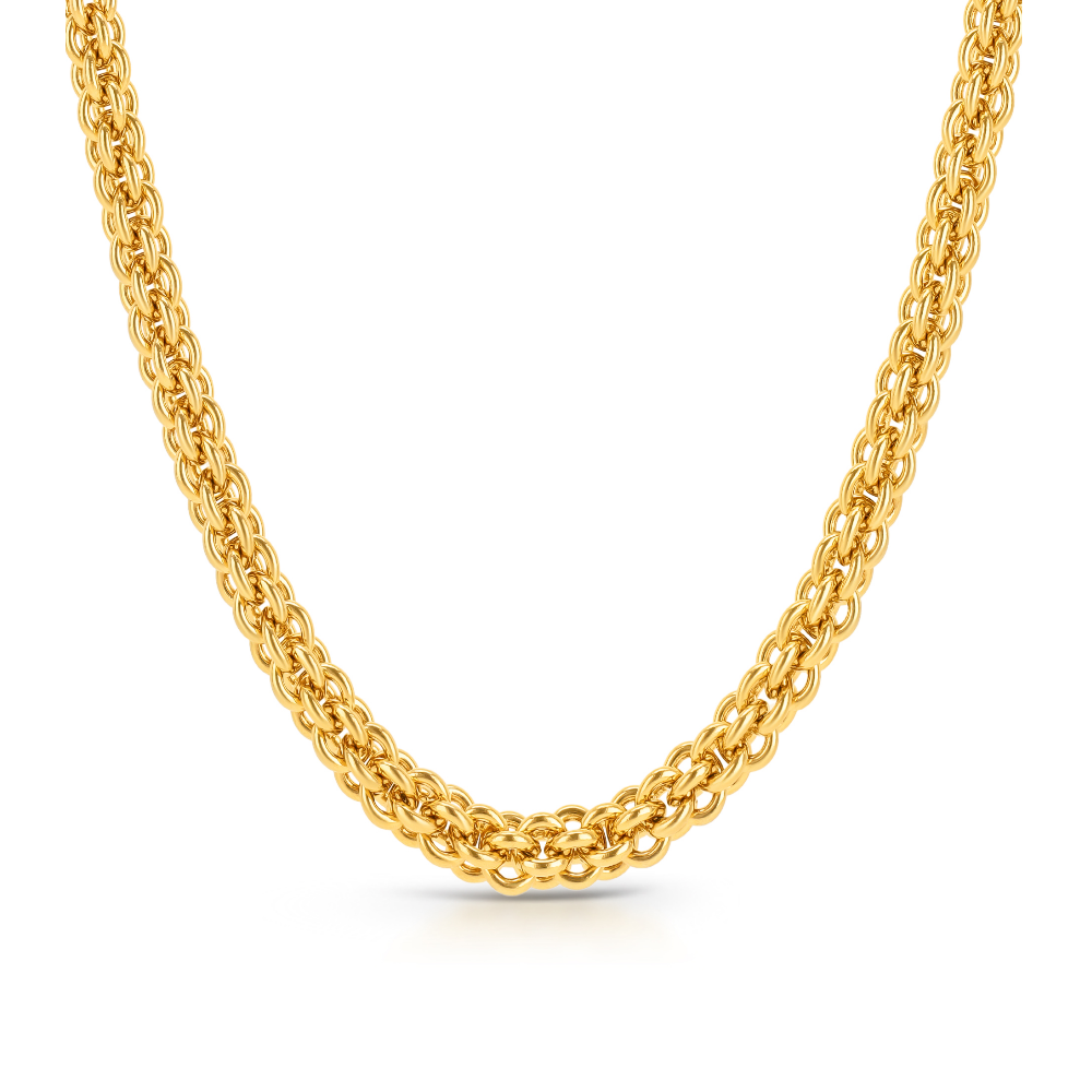COLAR ONE SENHORA NECKMESS BEAUTY GOLD