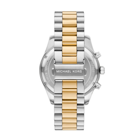 RELÓGIO MICHAEL KORS BICOLOR COM MOSTRADOR PRETO