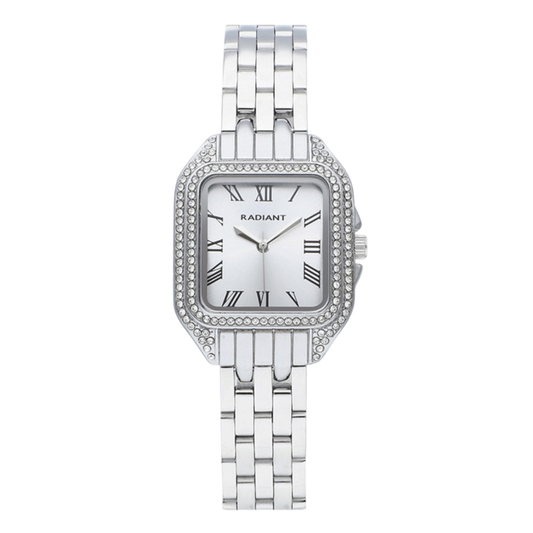 RELOGO RADIANT RA658201 MOST. CINZA C/ PEDRAS NA CAIXA