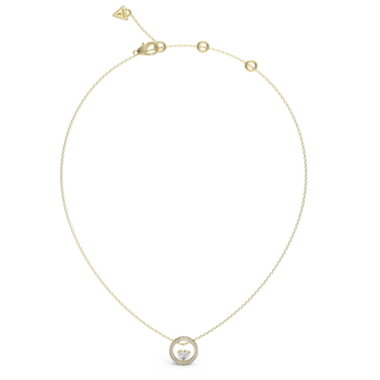 FIO GUESS EM AÇO DOURADO COM ZIRCÓNIAS