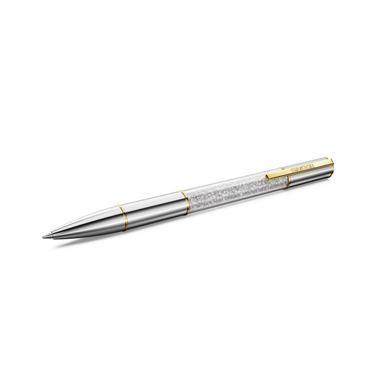 Caneta Swarovski Crystalline Lustre ballpoint pen, Silver tone, Mixed metal finish