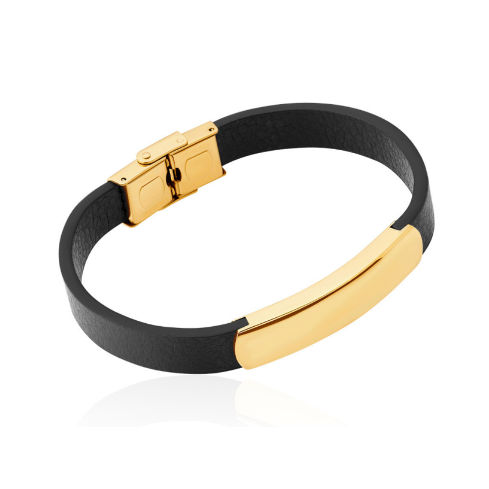 PULSEIRA HASSU EM PELE E AÇO