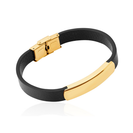 PULSEIRA HASSU EM PELE E AÇO