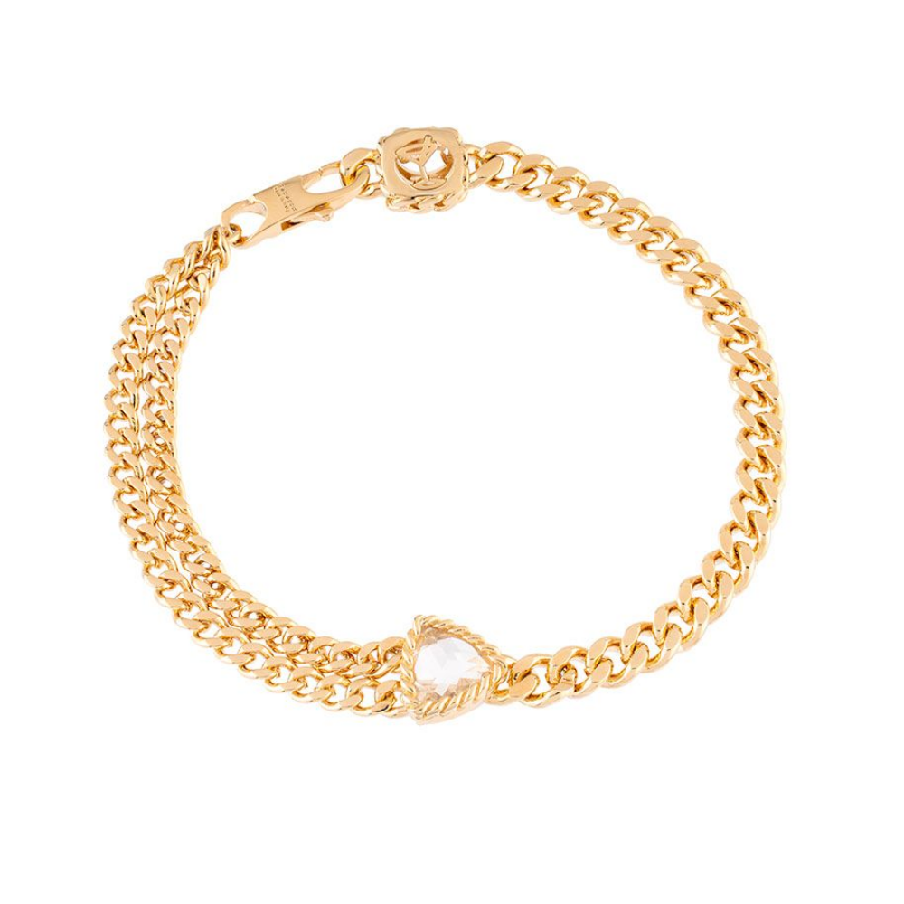 PULSEIRA REBECCA COLEÇÃO COCKTAIL EM BRONZE COM PEDRAS