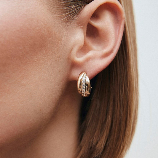 BRINCO VIDAL & VIDAL EM BRONZE COM BANHO DE OURO 18K