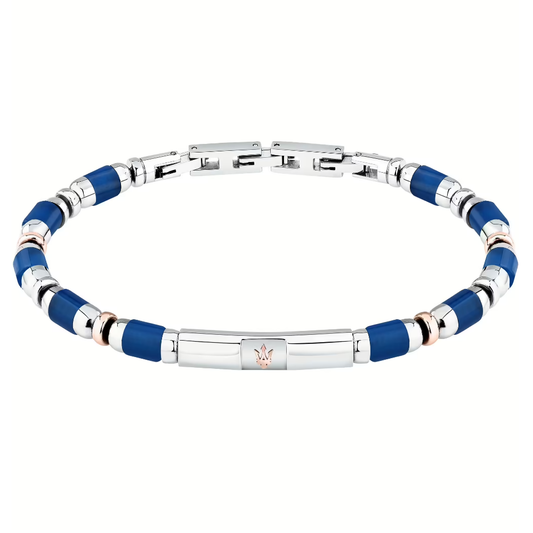 PULSEIRA MASERATI ICONIC EM AÇO "JM334AVD45"