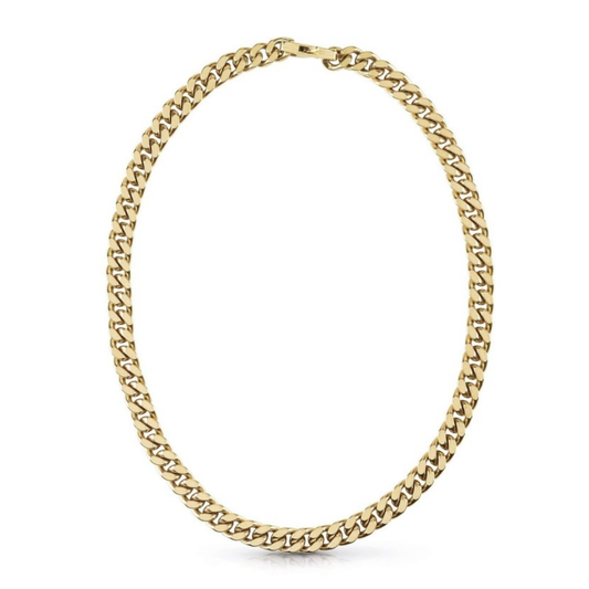 FIO GUESS EM AÇO DOURADO GM HYPE " JUMN01349JWYGT-U"