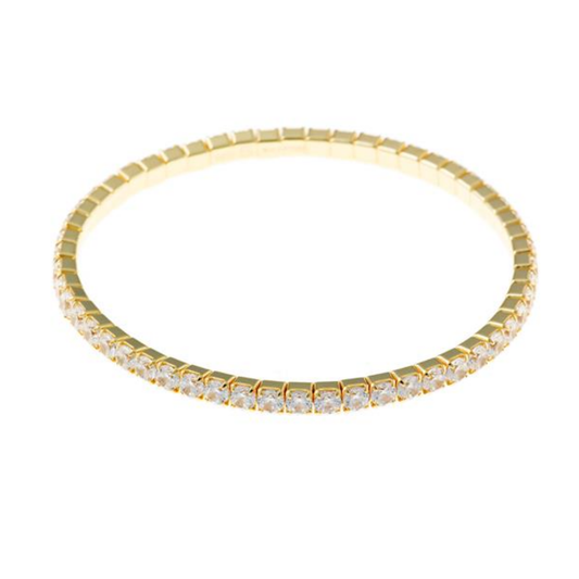 PULSEIRA SALVATORE EM PRATA 925% COM ZIRCÓNIAS