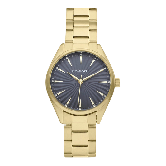 RELÓGIO RADIANT MULHER GRIS DOURADO