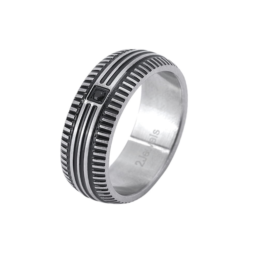 ANEL 2JEWELS EM AÇO