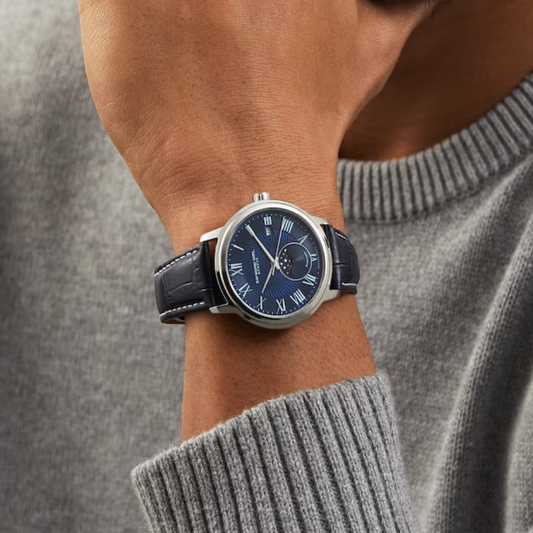 RELOGIO RAYMOND WEIL MAESTRO AÇO MUST. AZUL MOON PHASE