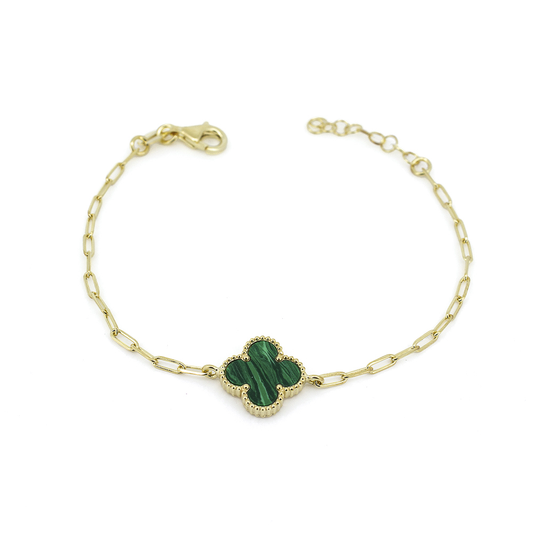 Pulseira Velvet by Naná "Clover"