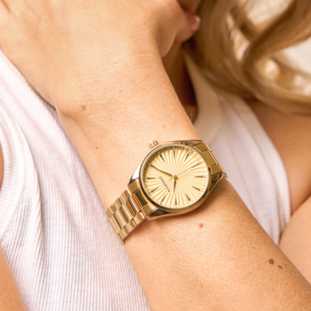 RELÓGIO RADIANT MULHER LOREN DOURADO