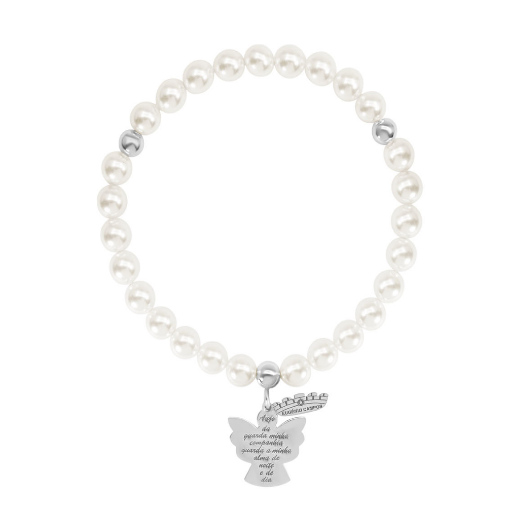 PULSEIRA EUGÉNIO CAMPOS EM PRATA 925% ANJO